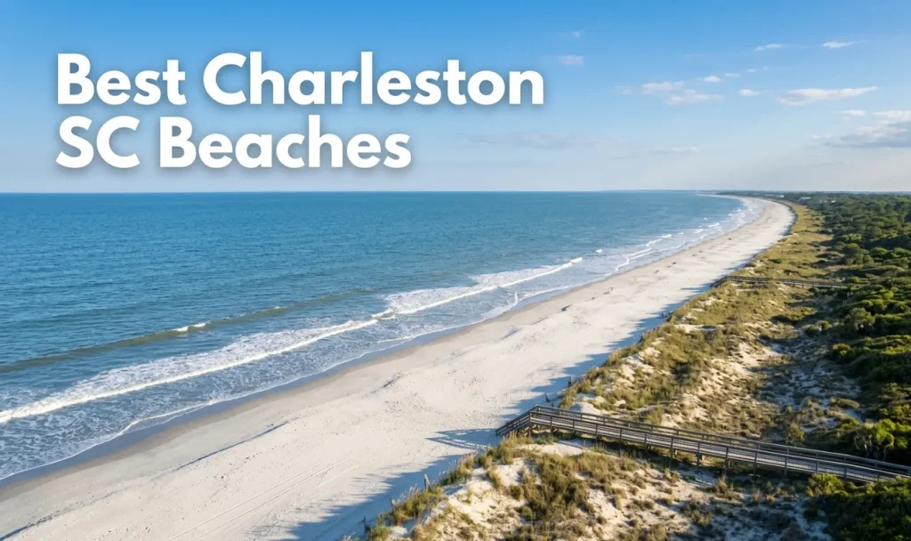 Best Charleston SC beaches guide featuring Isle of Palms shoreline